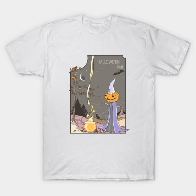 Halloween magic brewery T-Shirt by runcatrun